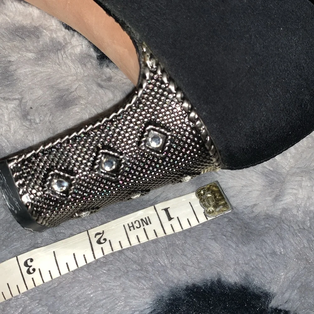 Proxy Black Heels — 9 Narrow
